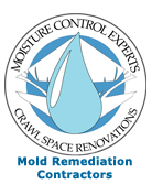 Moisture Control Experts Logo, Mold Inspection & Testing
